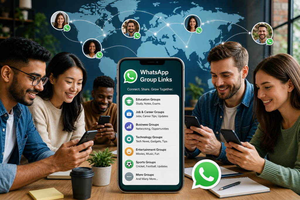 WhatsApp Group Links: Connecting People Through Shared Interests and Communities WhatsApp Group Links